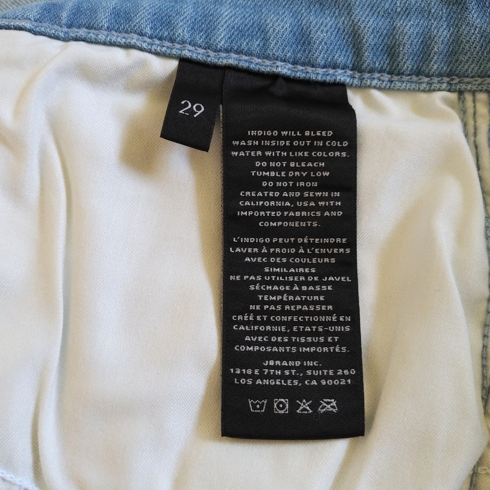 J Brand "Bonny" Raw Hem Mini Skirt - NWT - Picture 12 of 16